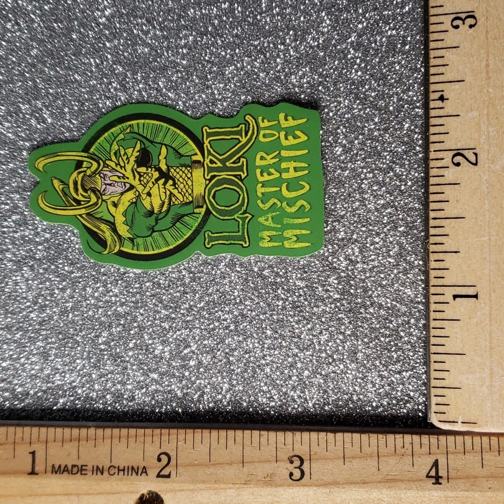 MARVEL Loki Comic Waterproof Sticker - Picture 2 of 8